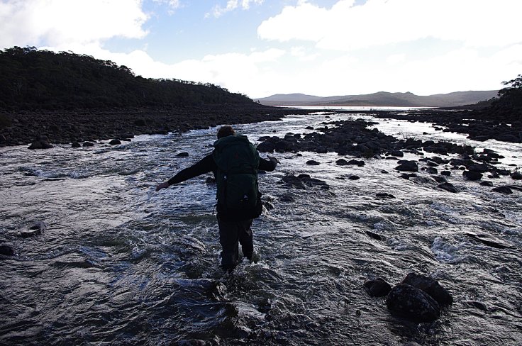 Crossing the Fisher River