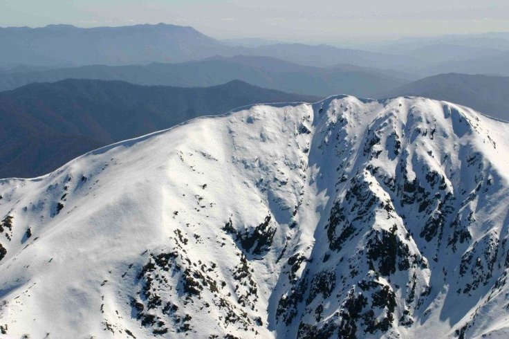 East Face of Mt Feathertop, VIC. Image from the film by Stephen Curtain.