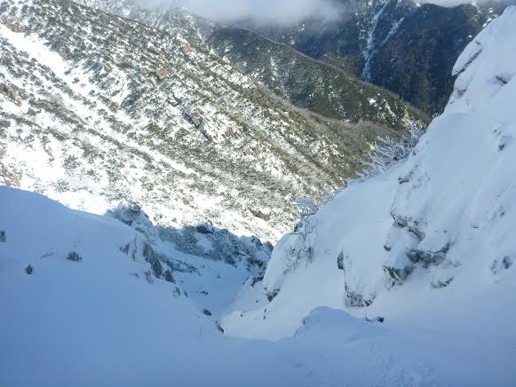 Looking down the line