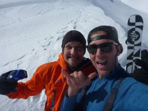 Me and Mark having a moment