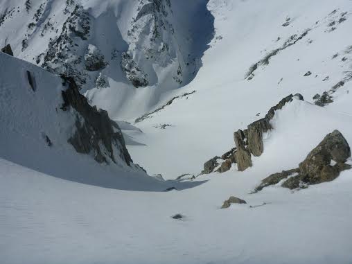 Line off the sentinel ridge