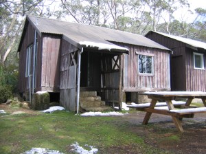 Parks Service huts, Mt Field