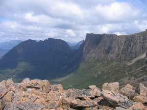 The Acropolis and Geryon from Mt Massif.