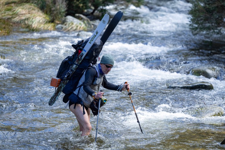 Another cold toes moment. Credit Mark Watson