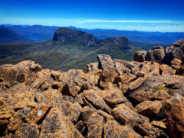 Perrins Bluff from Mt Thetis